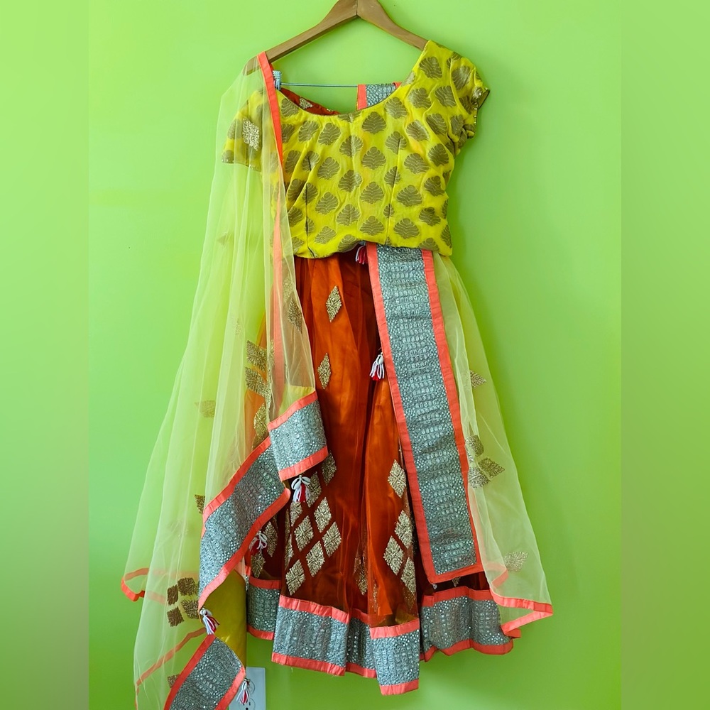 Sequin Lehenga